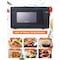 Commercial Chef 900 Watt Counter Top Microwave Oven, 0.9 Cubic Feet, Black Cabinet CHM990B - alternate 5