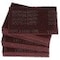 Scotch-Brite Sanding Hand Pad, 6 in x 9 in, Aluminum Oxide, Very Fine, Maroon, 7447 7000000728 - alternate 2