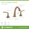 Symmons Elm Widespread Two-Handle Bathroom Faucet with Push Pop Drain (1.0 GPM) SLW5512BBZPP - alternate 2
