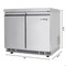 Koolmore 36 in. Commercial Refrigerated Prep Station Cold Table, Refrigerator w/ 6 Pan Storage KM-RBT-36C KM-RBT-36C - alternate 5
