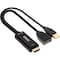 Club 3D B.V HDMI TO DISPLAYPORT 1.2 ACTIVE ADAPTER WHICH TRANSMITS A HDMI SIGNAL INTO A DISP CAC-1331 - alternate 1