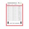 C-Line Products 9" x 12" Assorted Stitched Neon Shop Ticket Holders, 10/BX 43920 - alternate 3