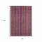 Homeroots 9' X 12' Pink Mauve And Blush Striped Washable Indoor Outdoor Area Rug 616380 - alternate 4
