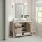 James Martin Vanities Breckenridge 48" Single Vanity, Whitewashed Oak, w/ 3 CM Siberian Silestone Top 330-V48-WWO-3SFR - alternate 5