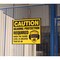 Brady Decibel Status Sign HEARING PROTECTION REQUIRED SOUND GREATER THAN 85 DB 12x10 Bracket 1136224 - alternate 1