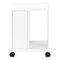 Homeroots 17.75" X 17.75" X 23" White Particle Board Hollow Core 2 Drawers Office Cabinet 333355 - alternate 7
