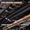 Kable Kontrol Heat Resistant Braided Fiberglass Wire Sleeve - 3/4in ID - 50ft FT - Black HTBS-A-075-BK-50 - alternate 3