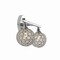 Jonathan Y Maeve 13" 2-Light Iron/Glass Contemporary Glam LED Vanity Light, Chrome JYL7535A - alternate 6