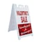 Signmission Valentine's Day Sale, A-Frame & 2 Decals Installed, Heavy-Duty Plastic Frame SBHD-D-2436-Valentine'sDaySale - alternate 1