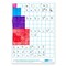 Show-Me Bulk Box of 100 x Gridded/Plain SUPERTOUGH 8" x 12" Lapboards, with Pens, Erasers, Cleaner, 100PK B/SRGX - alternate 3
