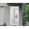 Vdomdoors Front Exterior Prehung FiberGlass Door Frosted Glass / Manux 8102 White Silk / Office Commercial an MANUX8102EXD-WS-W30 x H80-RH - alternate 2