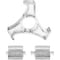 Acrimet Core Replacement for Tape Dispenser - Fits 1inand 3in Rolls - Clear Crystal Plastic 273 - alternate 1