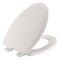 Bemis Top-Tite Stay-Tite Precision-Fit Elongated Enameled Wood Closed Front Toilet Seat in White 1500TTT 000 - alternate 1