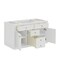 James Martin Vanities Vanity, without top, Glossy White, 47.88 in W x 23.25 in D,  503-V48-M-GW - alternate 7