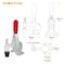 Powertec Toggle Clamp, 200 lbs Cap., 12050 Quick Release Vertical Clamps, Antislip Rubber Pressure Tip, 4PK 20328N - alternate 3