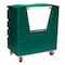 Myton Industries Security Transfer Truck, 34 cubic ft., GRN, Caster Dia.: 6" VFC-4829H6SP GRN - alternate 1