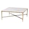 Baxton Studio Akanji Marble Coffee Table, Square 270-14711-ZORO - alternate 1