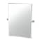 Gatco Mode 31.5" Frameless Rectangular Mirror, Satin Nickel 5629S - alternate 1
