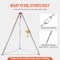 Vevor Confined Space Tripod Kit Rescue Tripod Fall Arrest 4-7 ft Legs 1800 lbs HXRT-07 - alternate 5
