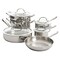Kenmore Elite Devon 10 Piece Heavy Gauge Stainless Steel Cookware Set 126379.1 - alternate 1