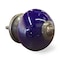 Homeroots Set of Eight Purple And Gray Ceramic And Metal Drawer Pull Knobs, 8PK 544434 - alternate 4