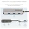Startech.Com USB-C MULTIPORT ADAPTER W/ATTACHED USB-C TO USB-A DONGLE, DUAL HDMI 167B-USBC-MULTIPORT - alternate 3