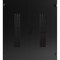 Vdomdoors Front Exterior Prehung Aluminum Double Doors Ronex1477 Black Enamel Mirrored Clear Glass Entry RONEX1477DEXD-BLK-W72xH80-RH-I - alternate 1