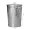 Gardenised 26 gal Round Outdoor Can, Silver, Galvanized Steel, 18.5 in QI004756 - alternate 5