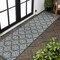 Jonathan Y Amora Traditional Mediterranean Tile Design Turquoise/Cream 2 ft. x 8 ft. Indoor/Outdoor Runner Rug TSN206E-28 - alternate 1
