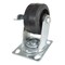 Vestil Rubber Swivel With Brake Caster 4 In. Diameter x 2 In. Width 396 Lb. Capacity Black CST-VE-4X2MR-SWB - alternate 5