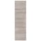 World Rug Gallery Contemporary Minimalistic Stripe LInes Runner Rug 2 ft x 7 ft Beige WR30BEIGE2X7 - alternate 6
