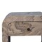 Homeroots 16" Beige And Gray Faux Marble One Drawer Nightstand 653823 - alternate 5