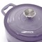 Megachef 7 Piece Enameled Cast Iron Cookware Set in Purple 750124529M - alternate 7