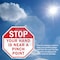 Signmission Stop Your Hand Is Near a Pinch Poin, 10 inch X 10 inch, Aluminum Metal Signs, 2PK OC-A-2PACK-10-126 - alternate 4