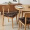 Homeroots Set of Two 17" Chocolate Faux Fur Dining Chair Pads 476612 - alternate 5