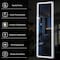 Simple Deluxe 64'x21' Full Length Mirror with LED Lights, Hanging Mounted Mirror, Aluminum Frame Mirror with Dimm 3A88MIROFY2164NWHT - alternate 6