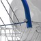 Megachef 16 Inch Two Shelf Iron Wire Dish Rack in Blue DR-116B - alternate 6