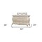 Homeroots 66" Pearl Solid and Manufactured Wood Seven Drawer Triple Dresser 490465 - alternate 5