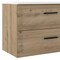 Homeroots 32" Natural Wood Freestanding Bathroom Vanity With White Sink And Two Drawers 627378 - alternate 4