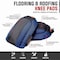 Safe Handler Flooring and Roofing Knee Pads, Blue, PR BLSH-MS-EVA-KP-6BLBK - alternate 4