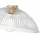 Z-Lite Lunelle Modern Gold 1 Light Pendant 3051P12-MGLD - alternate 7
