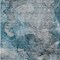 Homeroots 3' X 5' Teal Blue And Navy Blue Abstract Washable Indoor Outdoor Area Rug 581773 - alternate 6