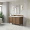 James Martin Vanities Brittany 60" Single Vanity, Pecan w/ 3 CM White Zeus Silestone Top 655-V60S-PCN-3WZ - alternate 7