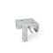 Tarps Now Floor Mount 90 Degree Corner Brackets TRACK-TBRAF - alternate 2