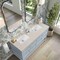 James Martin Vanities Breckenridge 60" Double Vanity, Serenity Blue, w/ 3 CM Siberian Silestone Top 330-V60D-SRB-3SFR - alternate 6