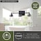 Vaxcel Mason 3 Light Farmhouse Black Bathroom Vanity Fixture Clear Glass W0412 - alternate 6