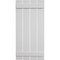 Ekena Millwork Rustic Four Board Spaced Board-n-Batten Smooth Faux Wood Shutters, 23 1/2W x 54H, PR SHUBSS23X54SMPR - alternate 11