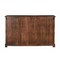 Homeroots Three Piece Dark Brown Solid Wood Bedroom Set 554217 - alternate 6
