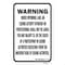 Signmission Wyoming Equine, Heavy-Gauge Aluminum Rust Proof Parking Sign, 18" x 24", A-1824-25134 A-1824-25134 - alternate 2