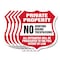 Signmission Private Property Shield Sign No Hunting, 12 inch X 12 inch, Aluminum Metal Sign, 5PK SHI-A-5Pack-12-446 - alternate 1